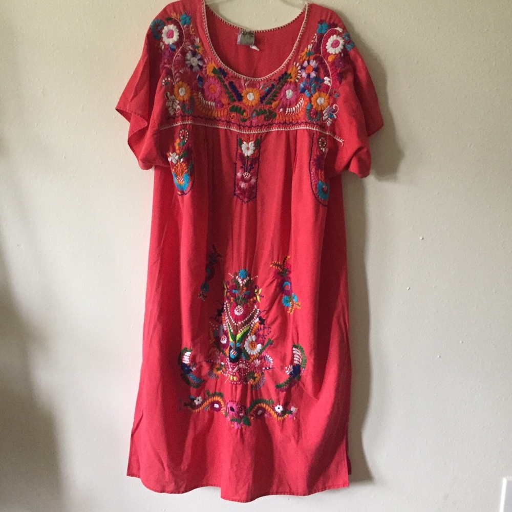 πHost Pickπ Vintage Handmade Mexican Dress - Picture 2 of 8
